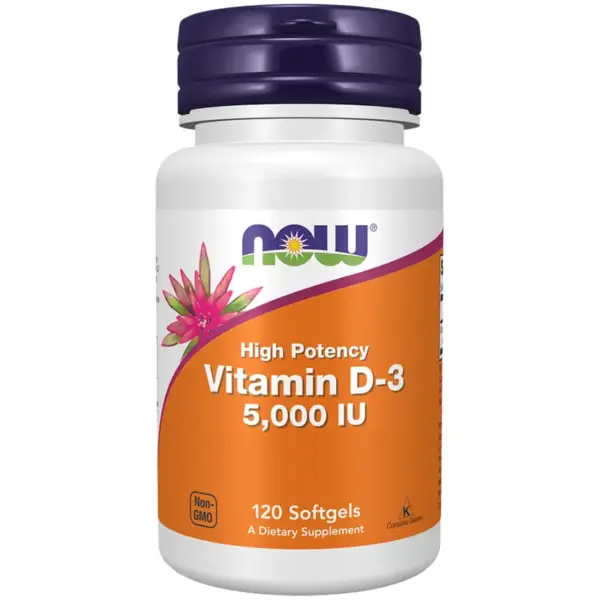 Vitamin D3 5000IU (120 softgels)