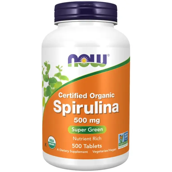 Spirulina Organic 500mg (500 tabs)