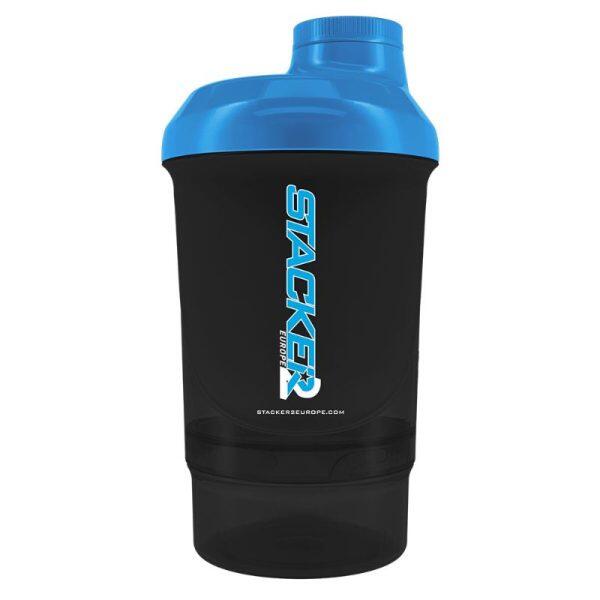 Protein Shaker Stacker 2 (300ml) Blue Cap