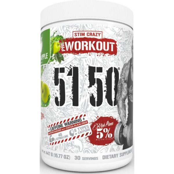 5150 Pre-Workout (30 servings) Green Apple Rich Piana 5%