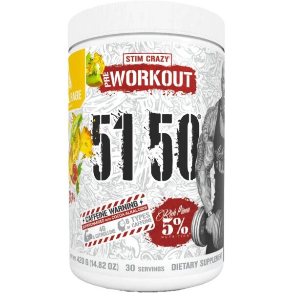 5150 Pre-Workout (30 servings) Tropical Rage Rich Piana 5%