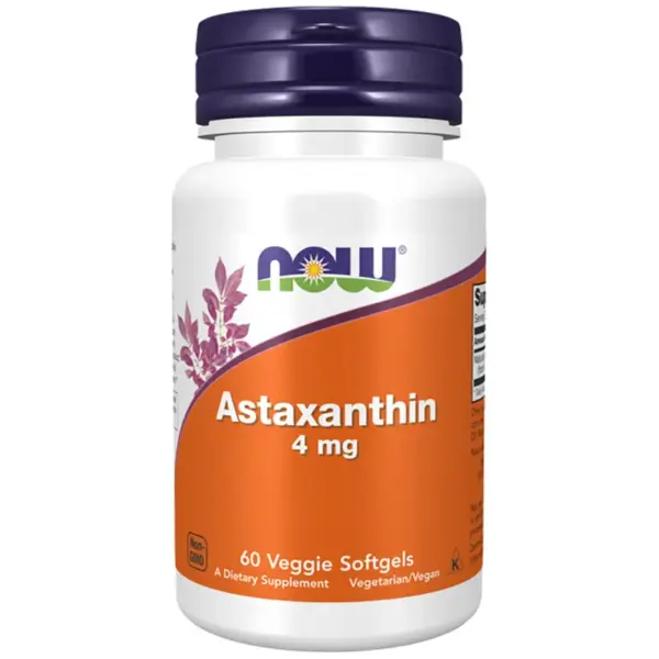 Astaxanthin 4mg (60 softgels) Now Foods