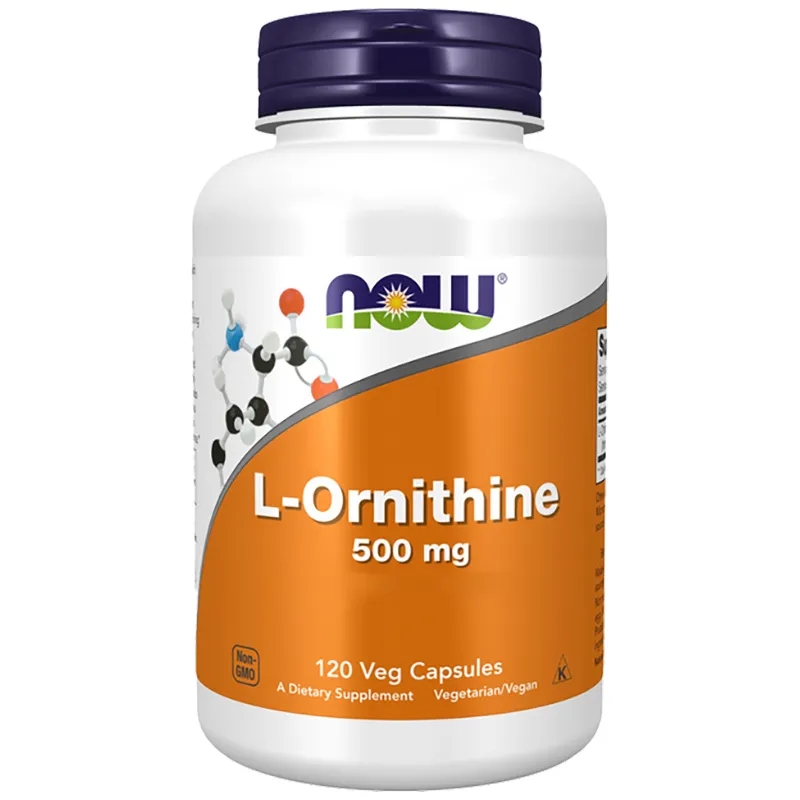 L-Ornithine 500mg (120 Vcaps)