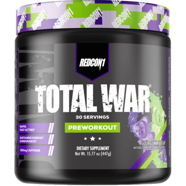 Total War Pre-Workout (30 servings) Sour Gummy Bear