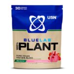 BlueLab 100% Plant Protein (900 gram) Strawberry USN