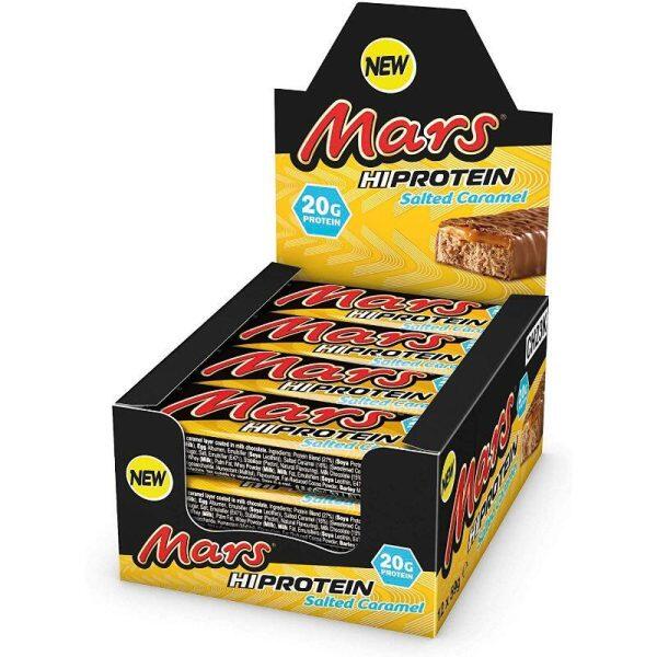 Mars Hi-Protein Bars, 12x59g Salted Caramel