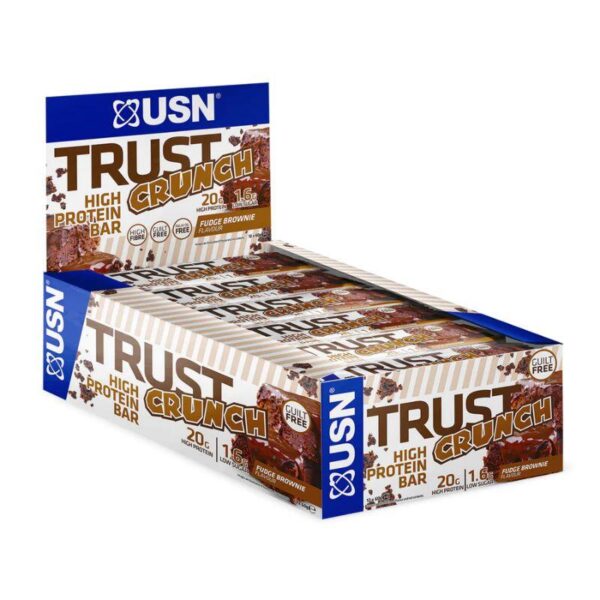 Trust Crunch (12x60 gr) Fudge Brownie USN