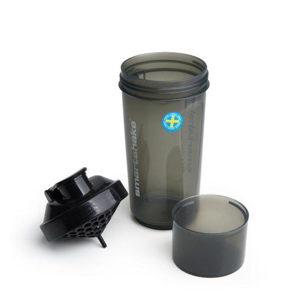 SmartShake Slim Black, 500ml