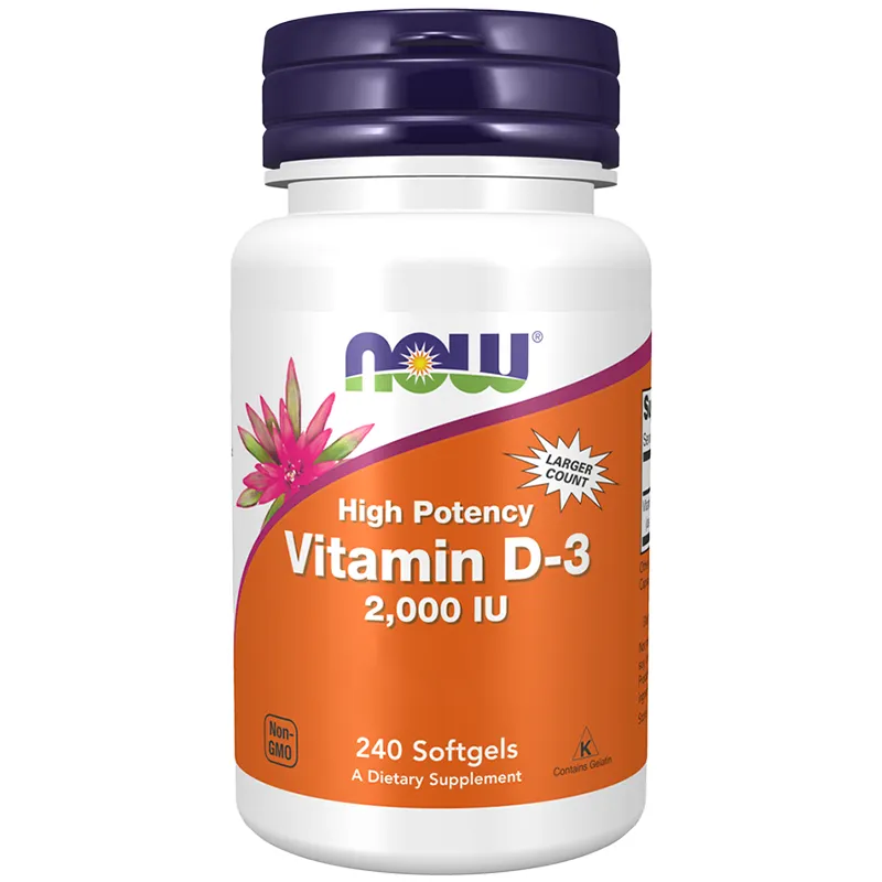 Vitamin D3 2000IU (240 softgels)