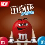 M&M’s Hi Protein Chocolate Bar (12x51g) - Afbeelding 3