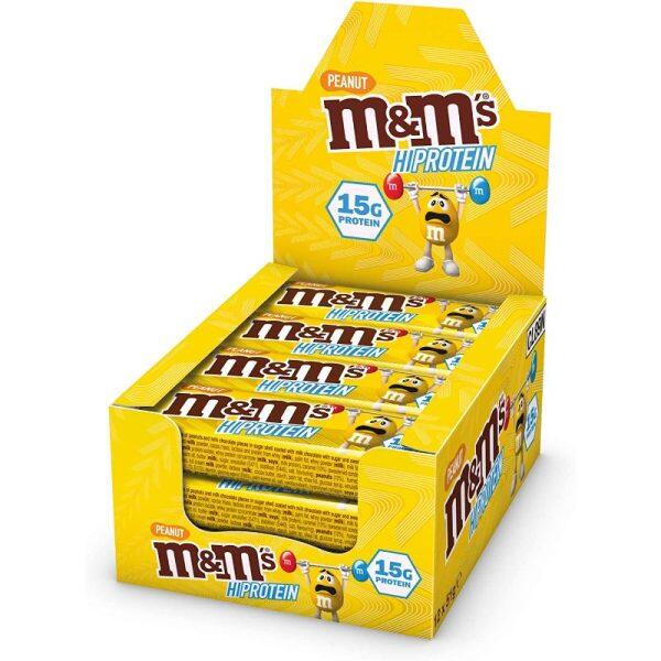 M&M’s Hi Protein Peanut Bar (12x51g)