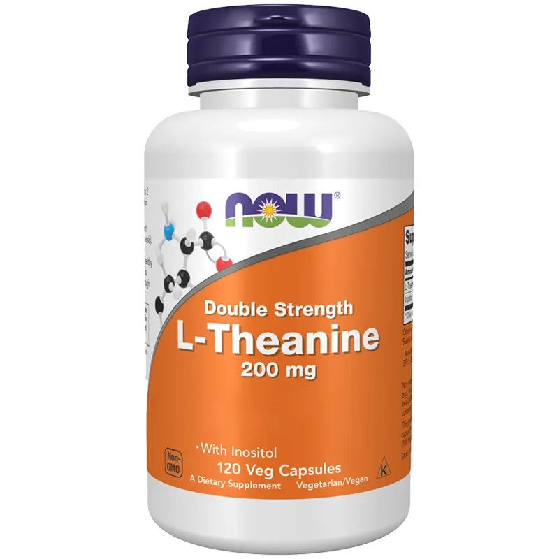 L-Theanine, Double Strength 200mg (120 Vcap)