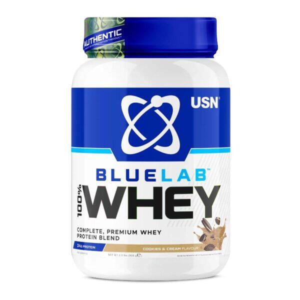 USN Bluelab Whey 908 gram Cookies & Cream