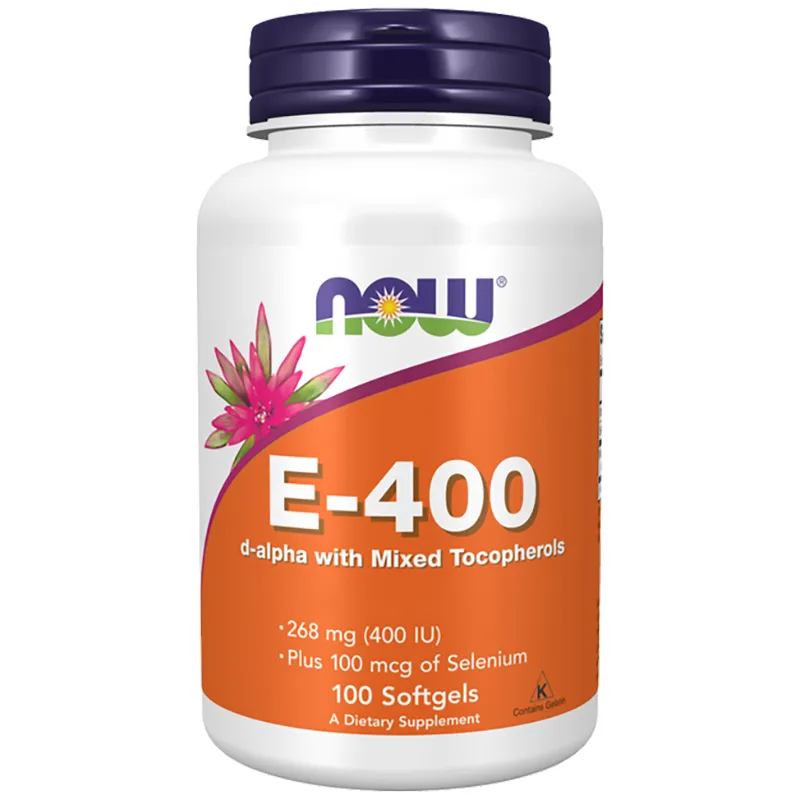 Vitamin E-400 with Selenium (100 softgels)