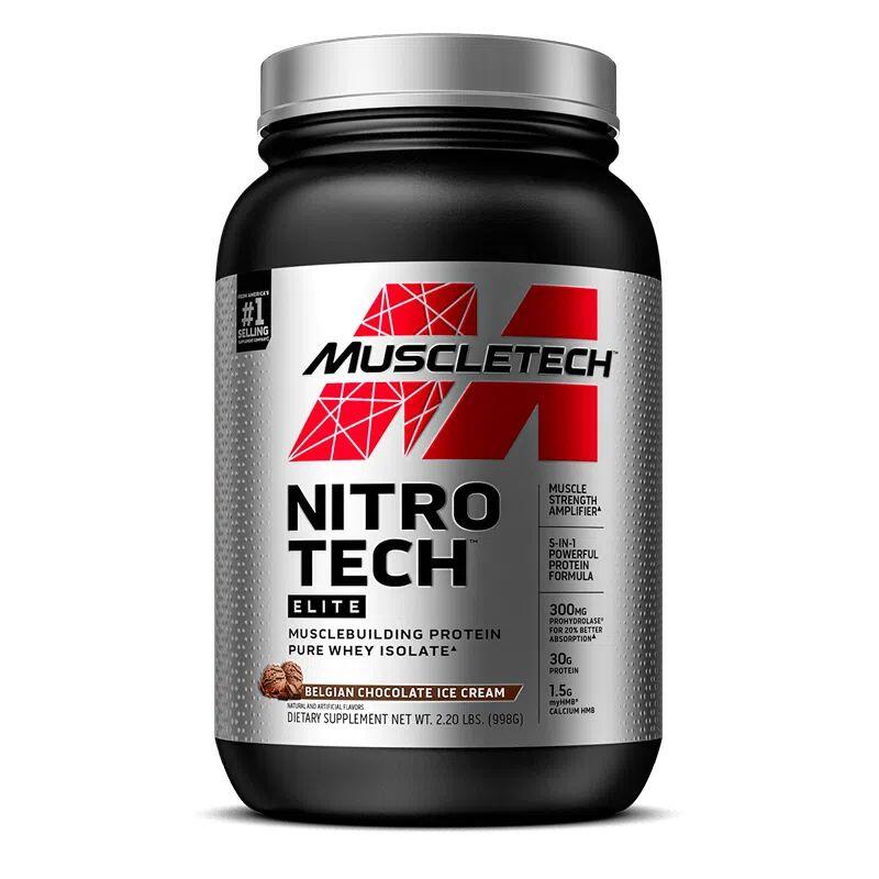 Nitro-Tech® Elite (998gr) Belgian Chocolate Ice Cream