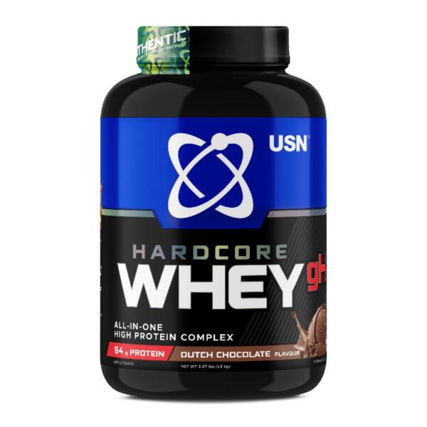USN Hardcore Whey gH (2kg) Dutch Chocolate