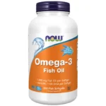 Omega-3 Fish Oil, Molecularly Destilled (200 Fish Softgels)