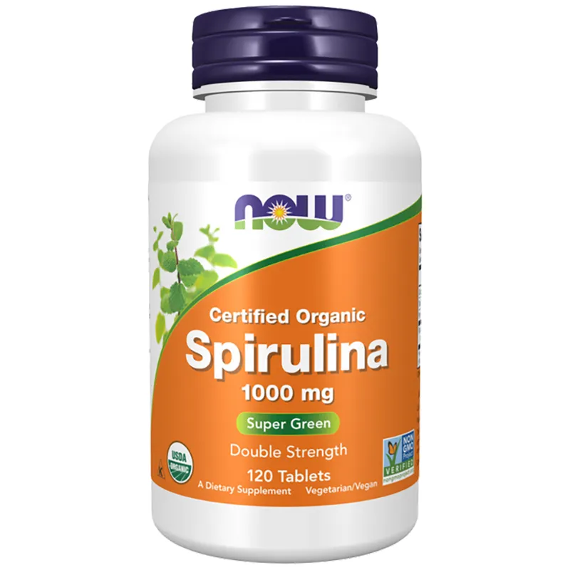 Spirulina Organic 1000mg Double Strength (120 tabs)