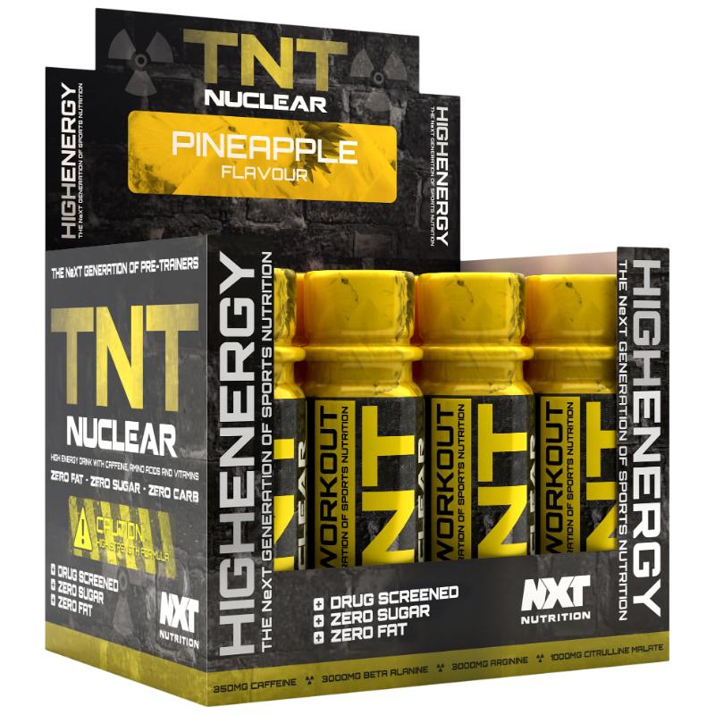 NXT Nutrition TNT Nuclear Shots (12 pack) Pineapple