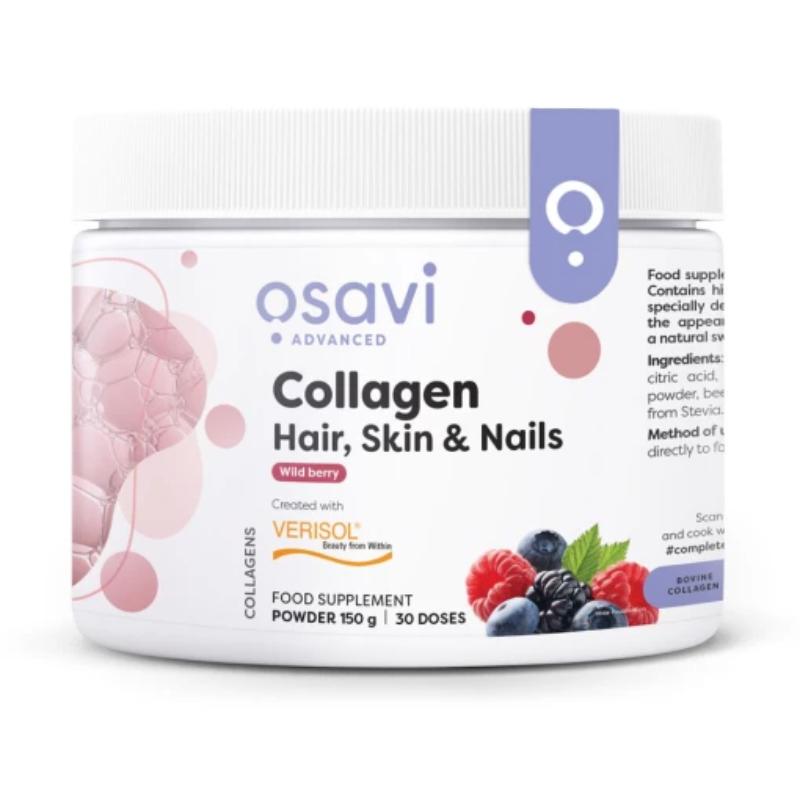 Osavi Collagen Hair Skin & Nails (150 gram) Wild Berry