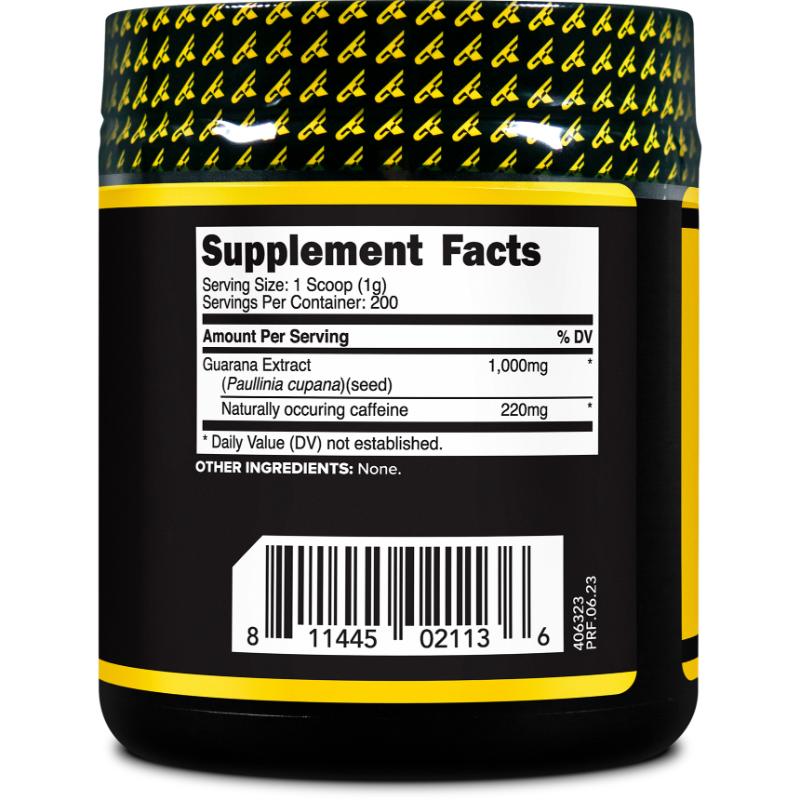 PrimaForce Guarana Powder (200 gram) Facts