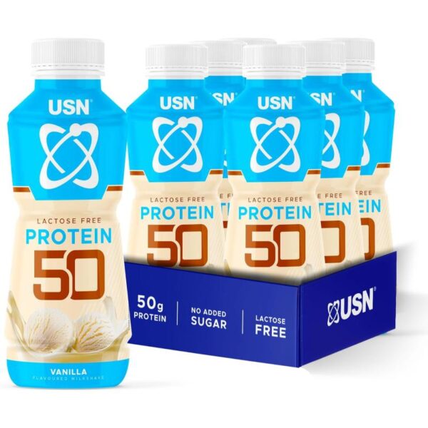 USN Trust 50 Protein (6 x 500ml) Vanilla