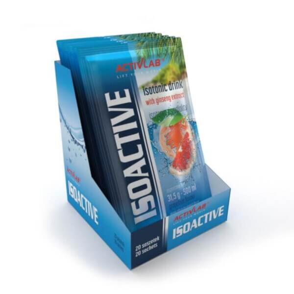 ActiveLab ISOACTIVE Isotone drank (20 x 31.5g) Grape Fruit