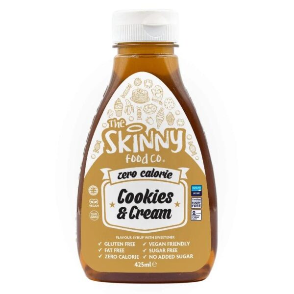 Skinny Syrup Cookies & Cream (425ml) The Skinny Food Co