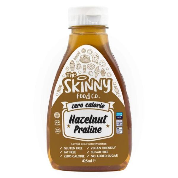 Skinny Syrup Hazelnut Praline (425ml) The Skinny Food Co