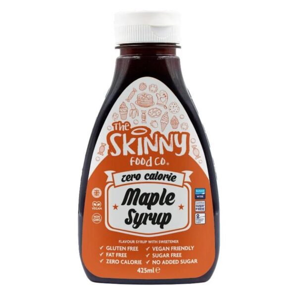 Skinny Syrup Maple Syrup (425ml) The Skinny Food Co
