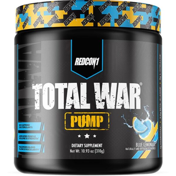 Total War Pump Pre-Workout (20 servings) Blue Lemonade RedCon1