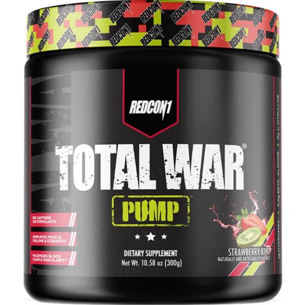 Total War Pump Pre-Workout (20 servings) Strawberry Kiwi RedCon1