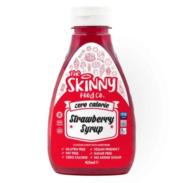 Skinny Syrup Strawberry Jelly (425ml) The Skinny Food Co