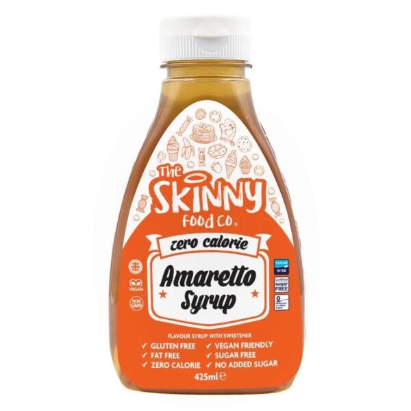 Skinny Syrup Amaretto (425ml) The Skinny Food Co