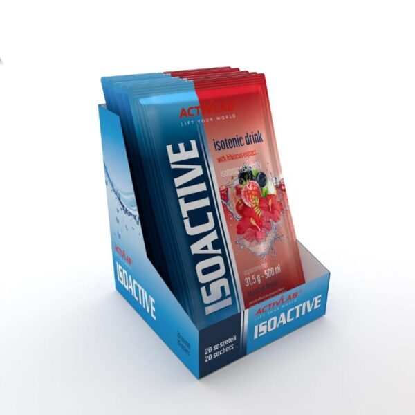 ISOACTIVE Isotone drank (20 x 31.5g) Multifruit ActiveLab