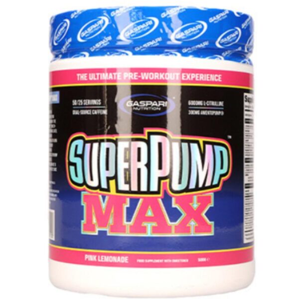 SuperPump Max (500 gram) Pink Lemonade Gaspari Nutrition