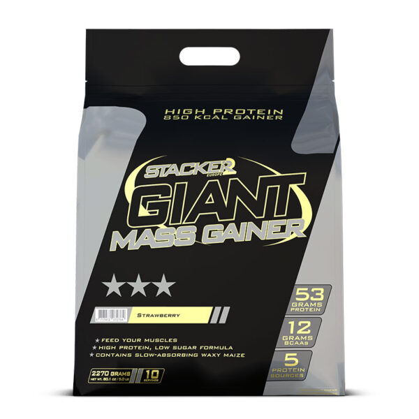 Giant Mass Gainer (2270 gr) Strawberry Stacker2