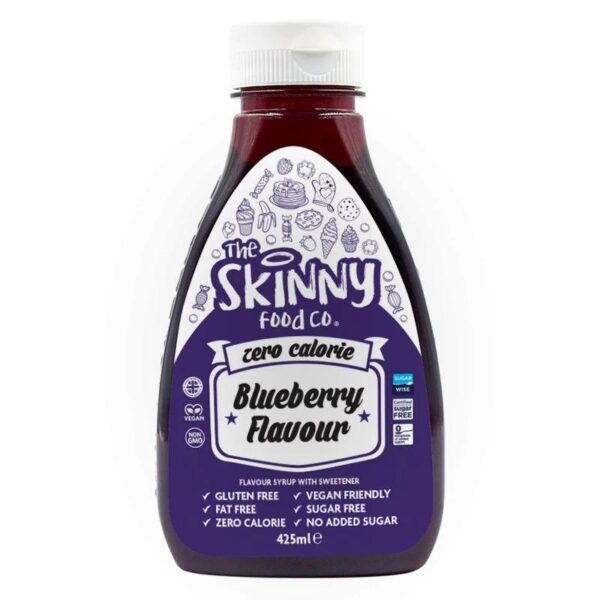 Skinny Syrup Blueberry (425ml) Skinny Food