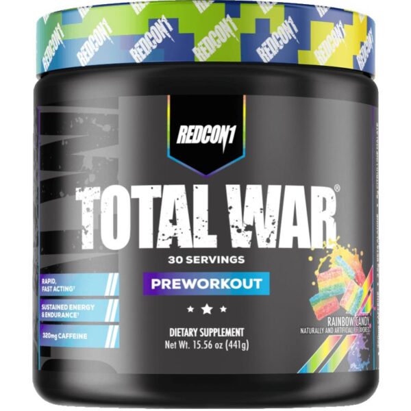Total War Pre-Workout (30 servings) Rainbow Candy