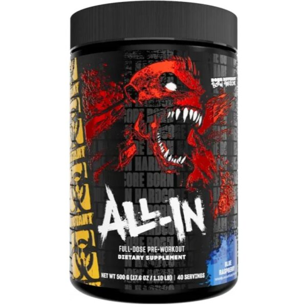 Mutant Pre-Workout All-In (40 servings) Blue Raspberry