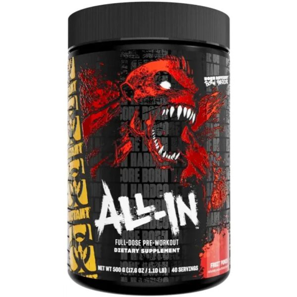 Mutant Pre-Workout All-In (40 servings) Fruit Punch