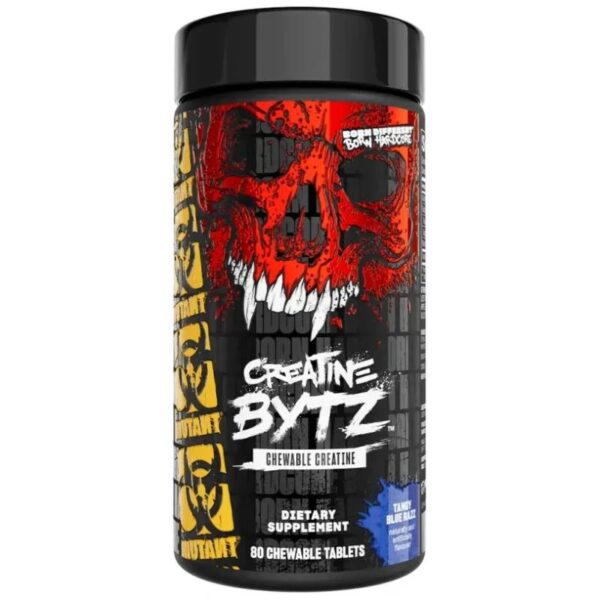 Mutant Creatine Bytz (80 chews) Tangy Blue Razz