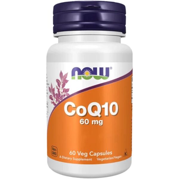 CoQ10 60mg (60 Vcaps) Now Foods