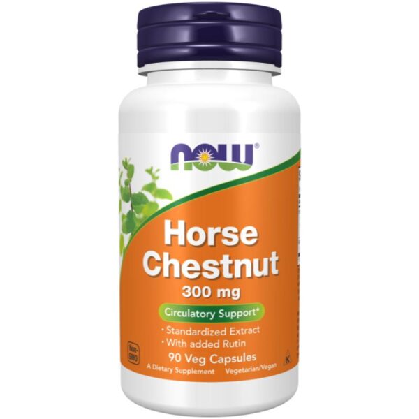 Horse Chestnut 300 mg (90 Vcaps) Now Foods