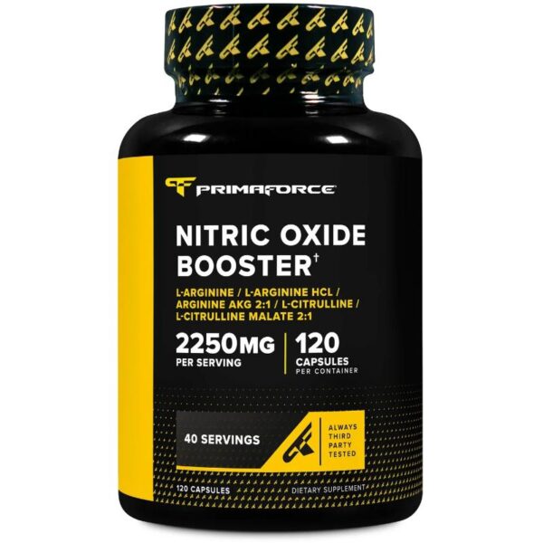 Nitric Oxide Booster (120 caps) Primaforce