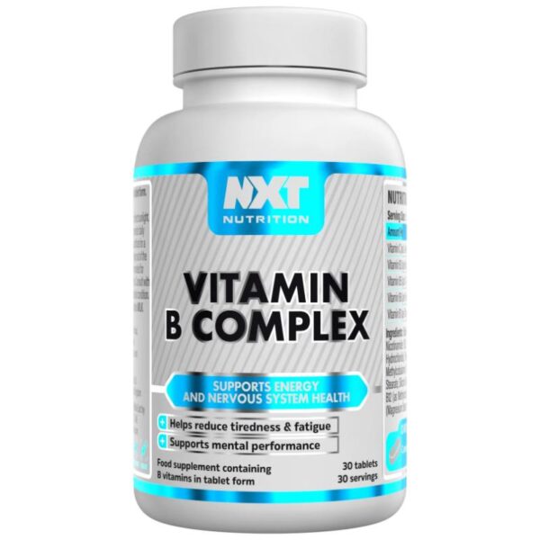 Vitamine B Complex (30 tabl) NXT Nutrition